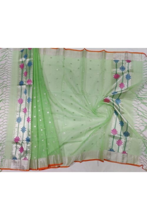 PURE ZARIKOTA HANDLOOM DUPATTA D-4
