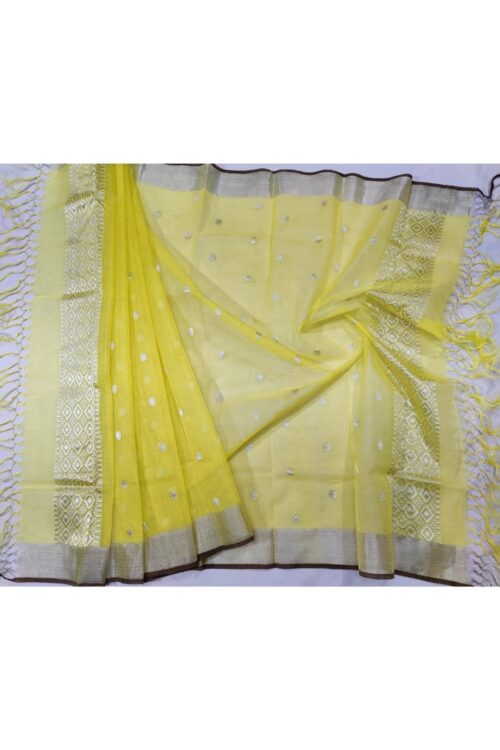 PURE ZARIKOTA HANDLOOM DUPATTA D-2