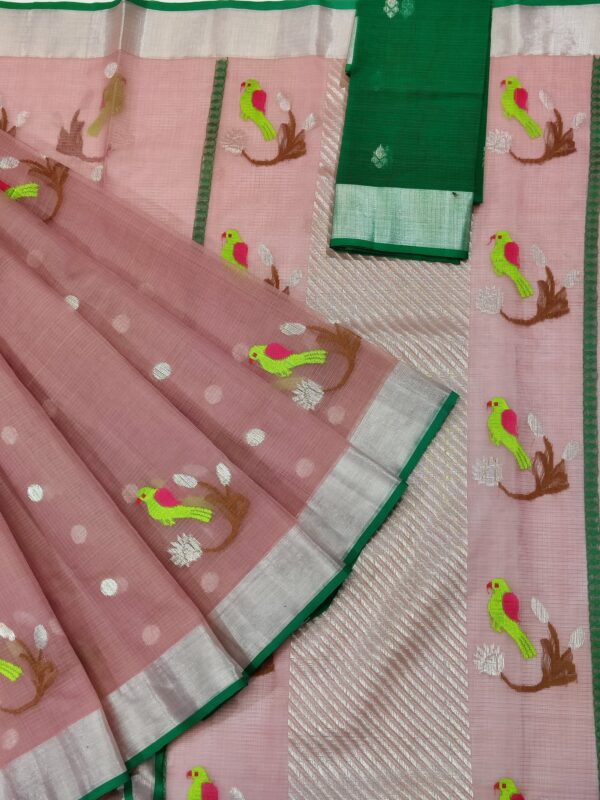 PURE ZARIKOTA HANDLOOM BUTA SAREE WITH BLOUSE B107