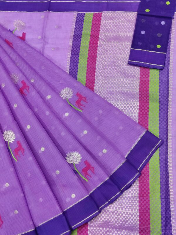 PURE ZARIKOTA HANDLOOM BUTA SAREE WITH BLOUSE B103