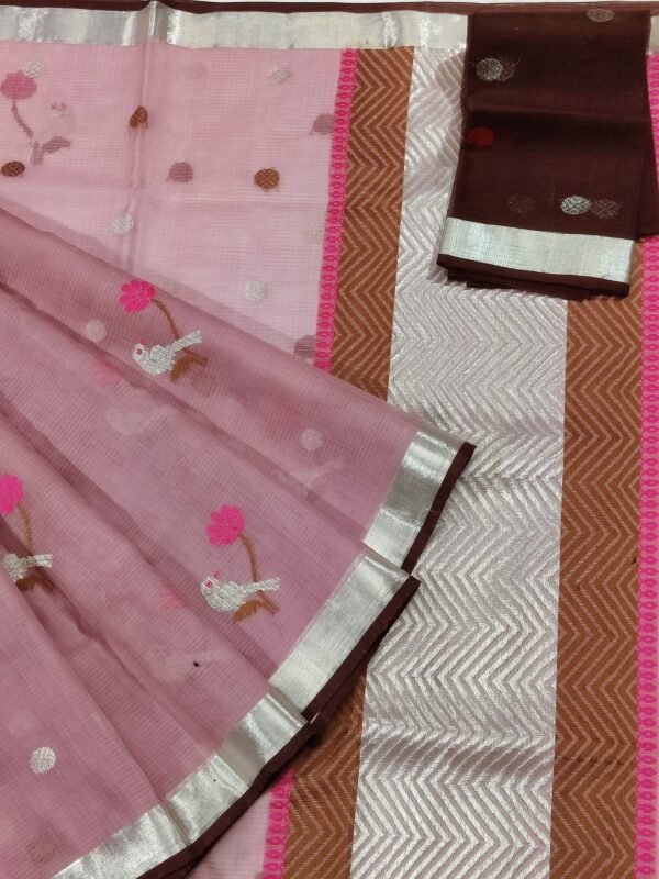 PURE ZARIKOTA HANDLOOM BUTA SAREE WITH BLOUSE B104