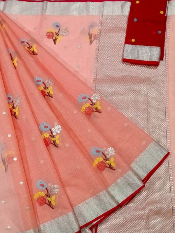 PURE ZARIKOTA HANDLOOM BUTA SAREE WITH BLOUSE B114