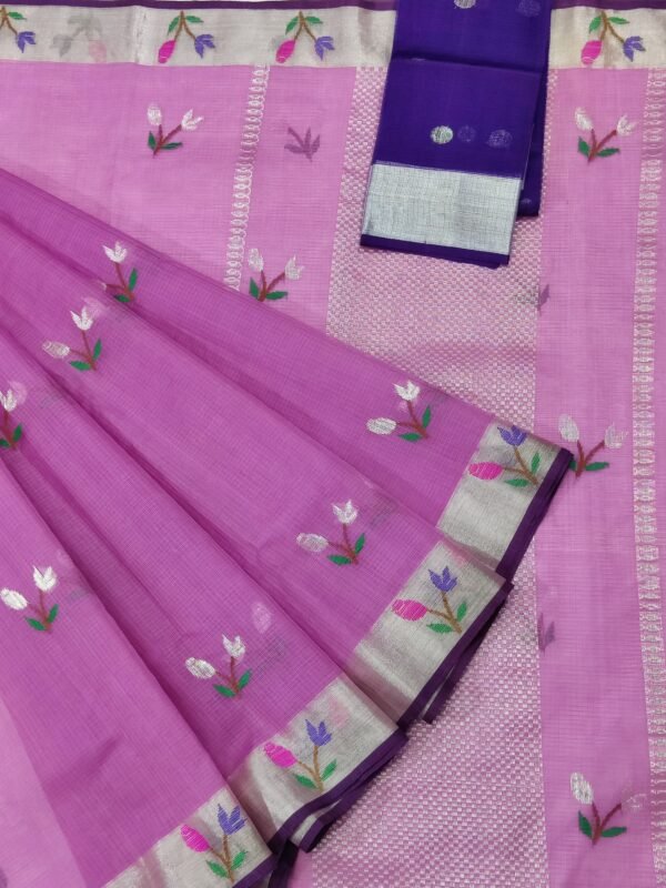 PURE ZARIKOTA HANDLOOM BUTA SAREE WITH BLOUSE B204