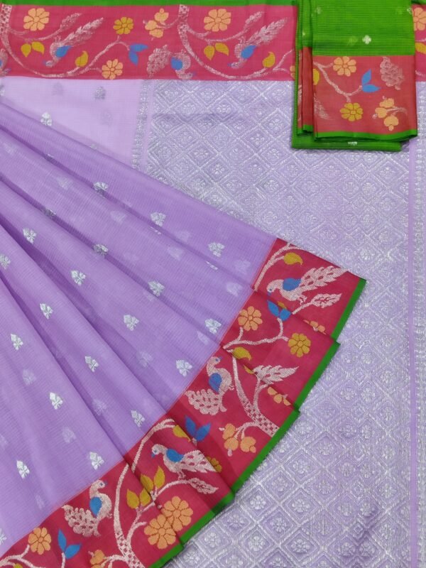 PURE BOTH SIDE PAITHANI BORDER ZARIKOTA HANDLOOM SAREE S-64