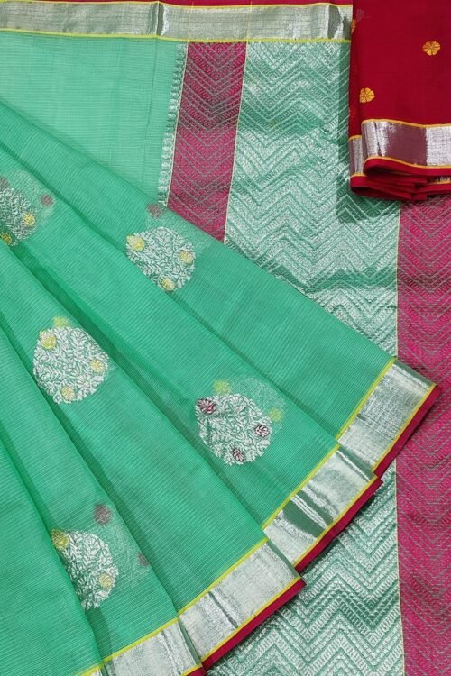 PURE ZARIKOTA HANDLOOM BUTA SAREE WITH BLOUSE B11