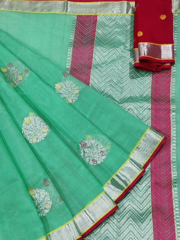 PURE ZARIKOTA HANDLOOM BUTA SAREE WITH BLOUSE B11