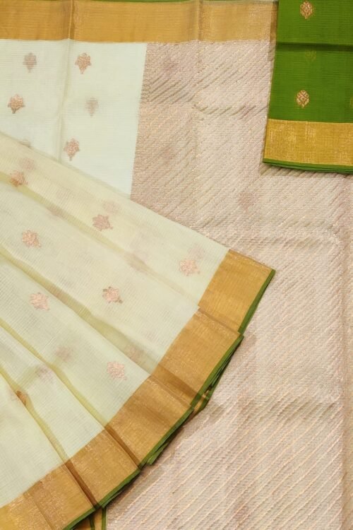 PURE ZARIKOTA HANDLOOM BUTA SAREE WITH BLOUSE B19