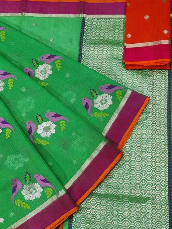 PURE ZARIKOTA HANDLOOM BUTA SAREE WITH BLOUSE B23