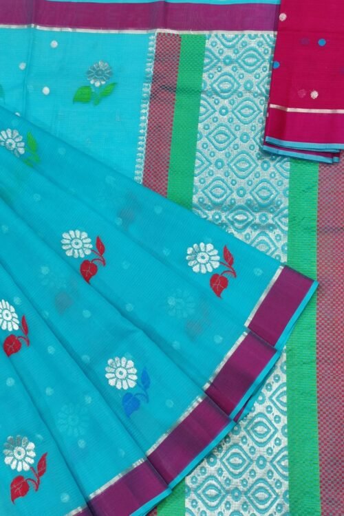 PURE ZARIKOTA HANDLOOM BUTA SAREE WITH BLOUSE B31