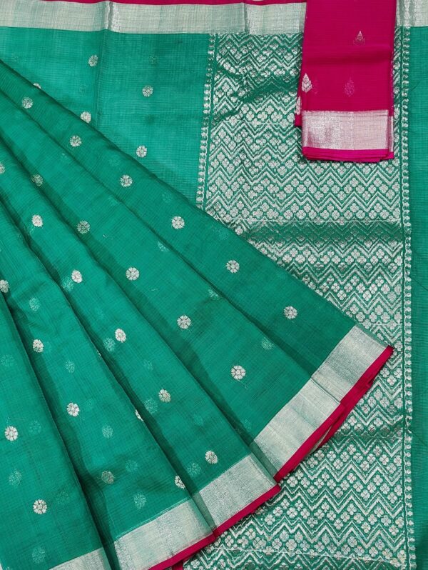 PURE ZARIKOTA HANDLOOM BUTA SAREE WITH BLOUSE B44