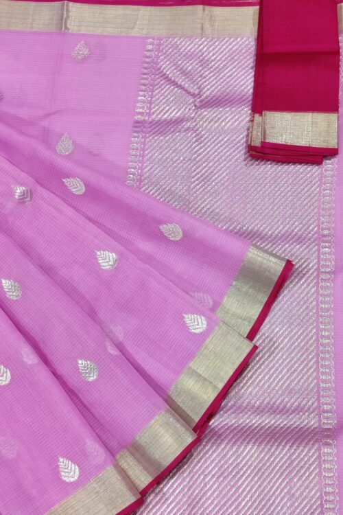 PURE ZARIKOTA HANDLOOM BUTA SAREE WITH BLOUSE B42
