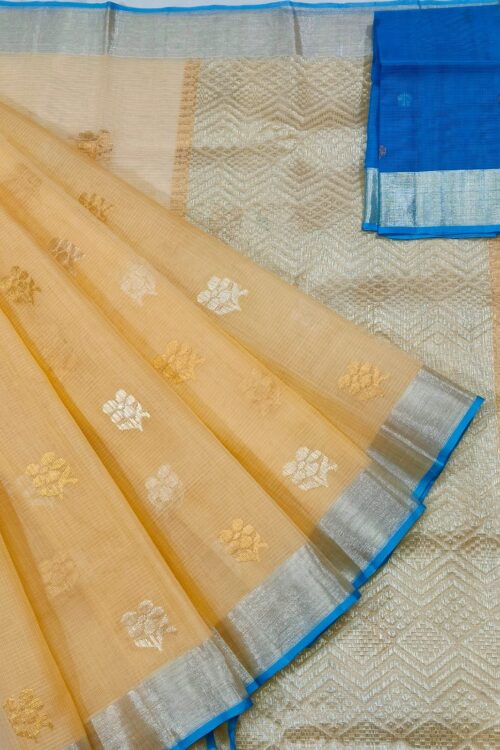 PURE ZARIKOTA HANDLOOM BUTA SAREE WITH BLOUSE B46