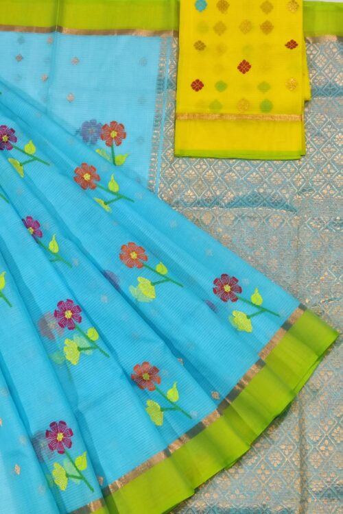 PURE ZARIKOTA HANDLOOM BUTA SAREE WITH BLOUSE B52