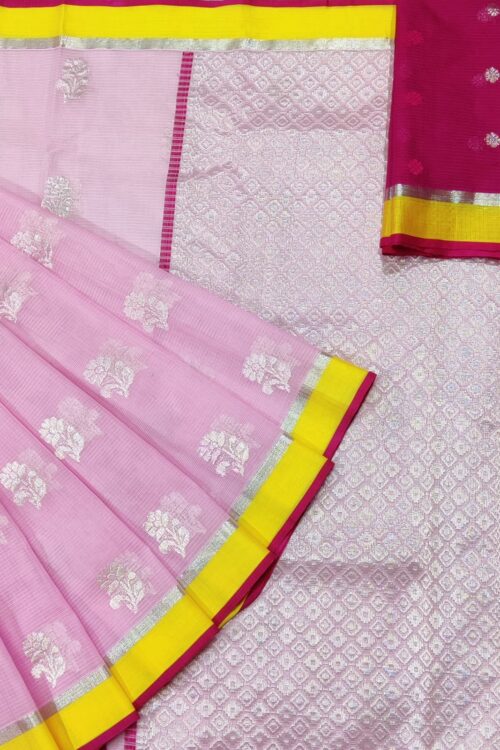 PURE ZARIKOTA HANDLOOM BUTA SAREE WITH BLOUSE B53