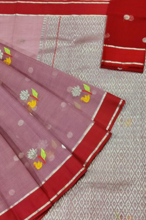 PURE ZARIKOTA HANDLOOM BUTA SAREE WITH BLOUSE B54