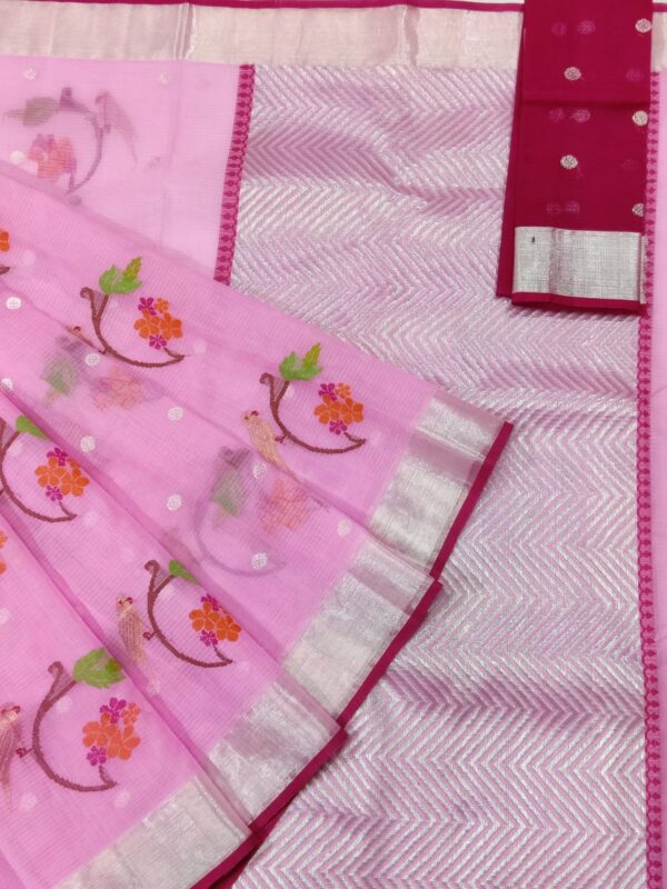 PURE ZARIKOTA HANDLOOM BUTA SAREE WITH BLOUSE B84