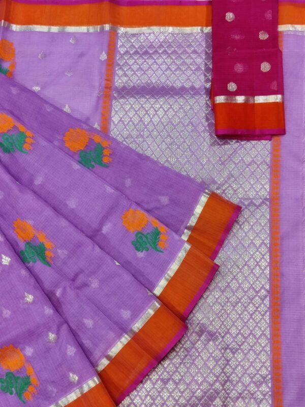 PURE ZARIKOTA HANDLOOM BUTA SAREE WITH BLOUSE B88