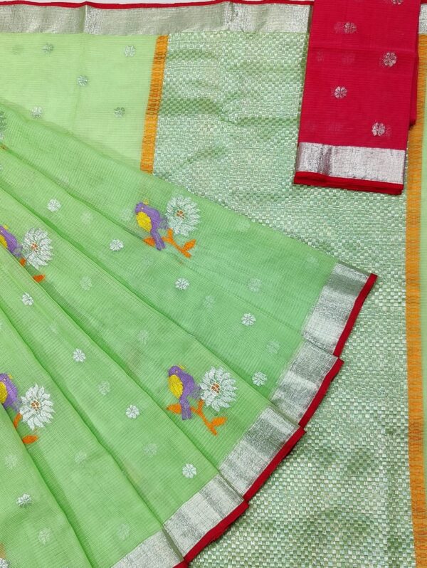 PURE ZARIKOTA HANDLOOM BUTA SAREE WITH BLOUSE B93