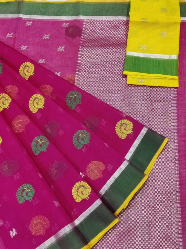 PURE ZARIKOTA HANDLOOM BUTA SAREE WITH BLOUSE B1