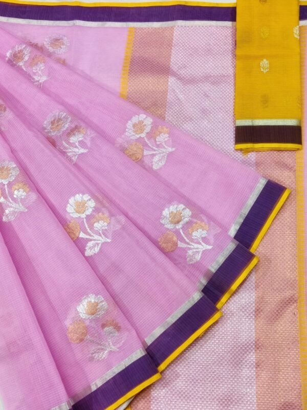 PURE ZARIKOTA HANDLOOM BUTA SAREE WITH BLOUSE B11