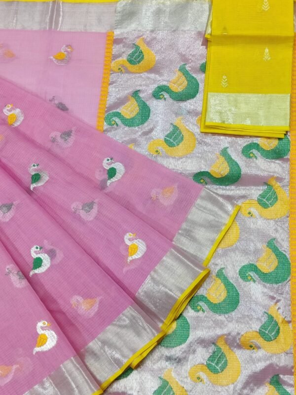 PURE ZARIKOTA HANDLOOM BUTA SAREE WITH BLOUSE B61