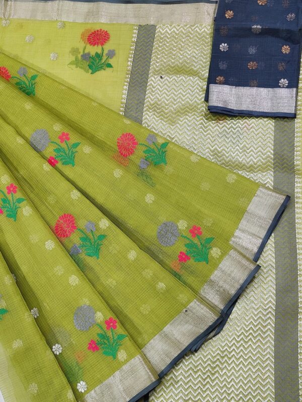 PURE ZARIKOTA HANDLOOM BUTA SAREE WITH BLOUSE B93