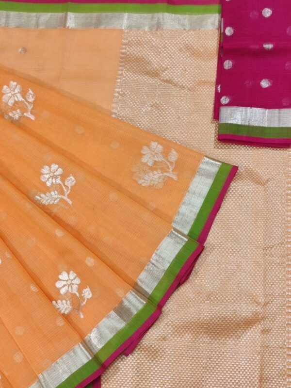 PURE ZARIKOTA HANDLOOM BUTA SAREE WITH BLOUSE B30