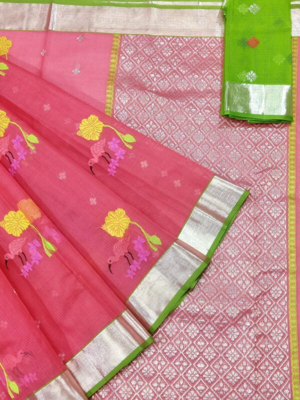 PURE ZARIKOTA HANDLOOM BUTA SAREE WITH BLOUSE B82