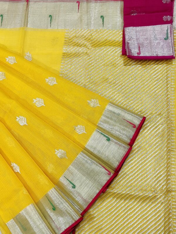 PURE ZARIKOTA HANDLOOM BUTA SAREE WITH BLOUSE B93