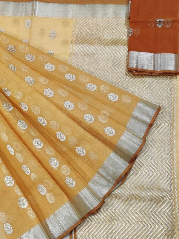 PURE ZARIKOTA HANDLOOM BUTA SAREE WITH BLOUSE B65