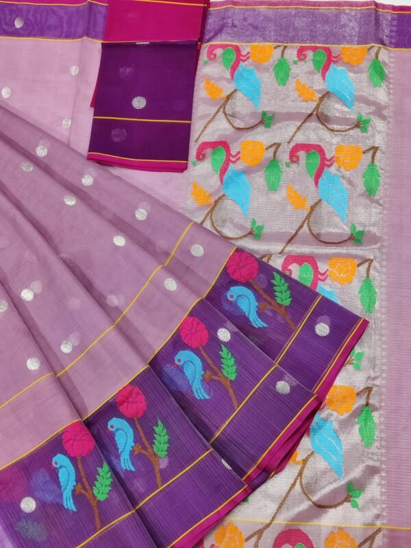PURE ZARIKOTA HANDLOOM BUTA SAREE WITH BLOUSE B21