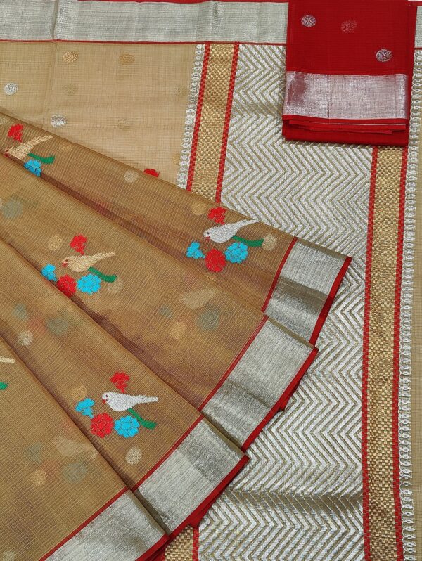 PURE ZARIKOTA HANDLOOM BUTA SAREE WITH BLOUSE B66