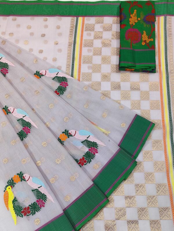 PURE ZARIKOTA HANDLOOM BUTA SAREE WITH BLOUSE B97