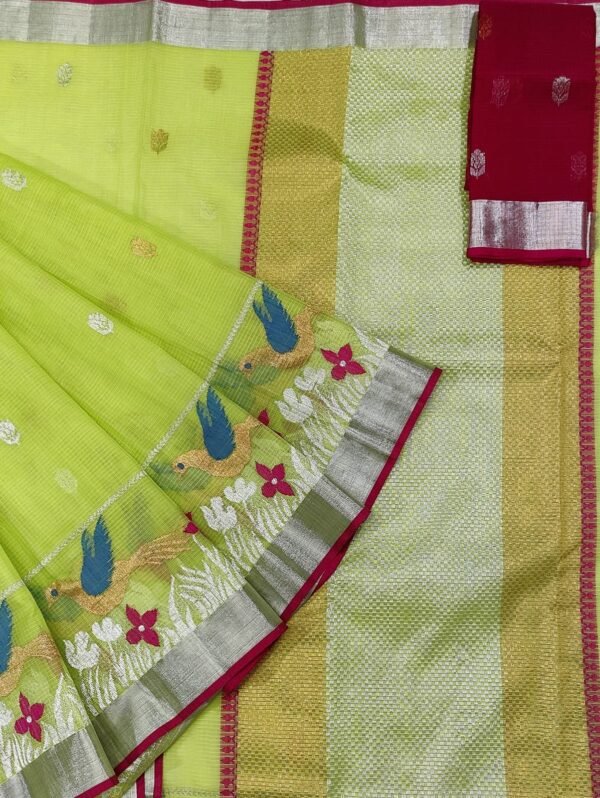 PURE SKIRT DESIGN ZARIKOTA HANDLOOM SAREE S-5