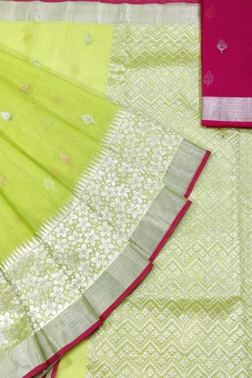 PURE SKIRT DESIGN ZARIKOTA HANDLOOM SAREE S-17