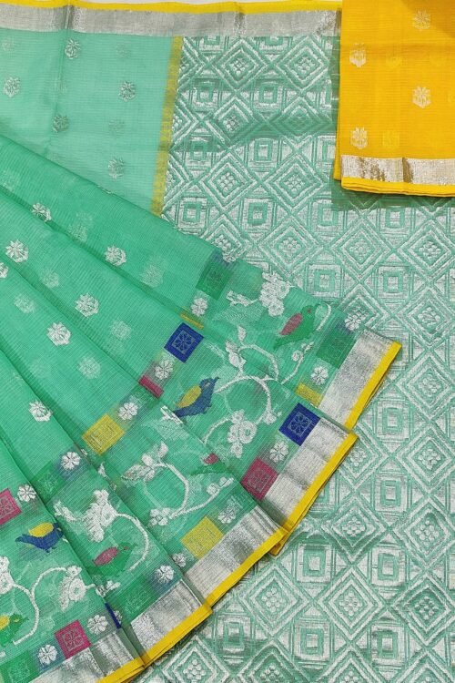 PURE SKIRT DESIGN ZARIKOTA HANDLOOM SAREE S-19