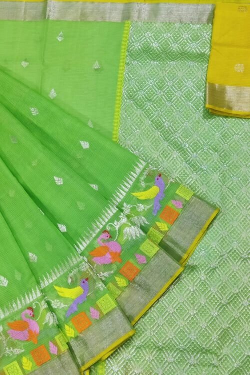 PURE SKIRT DESIGN ZARIKOTA HANDLOOM SAREE S-31