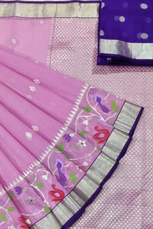 PURE SKIRT DESIGN ZARIKOTA HANDLOOM SAREE S-39
