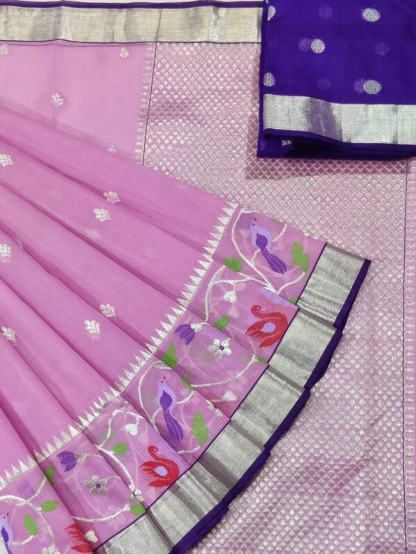 PURE SKIRT DESIGN ZARIKOTA HANDLOOM SAREE S-39