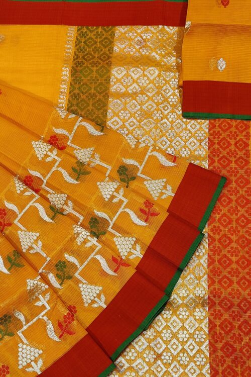 PURE SKIRT DESIGN ZARIKOTA HANDLOOM SAREE S-46