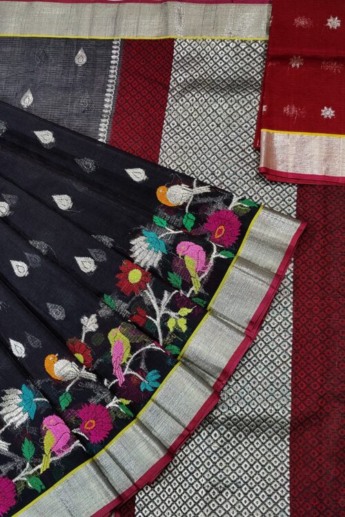 PURE SKIRT DESIGN ZARIKOTA HANDLOOM SAREE S-67