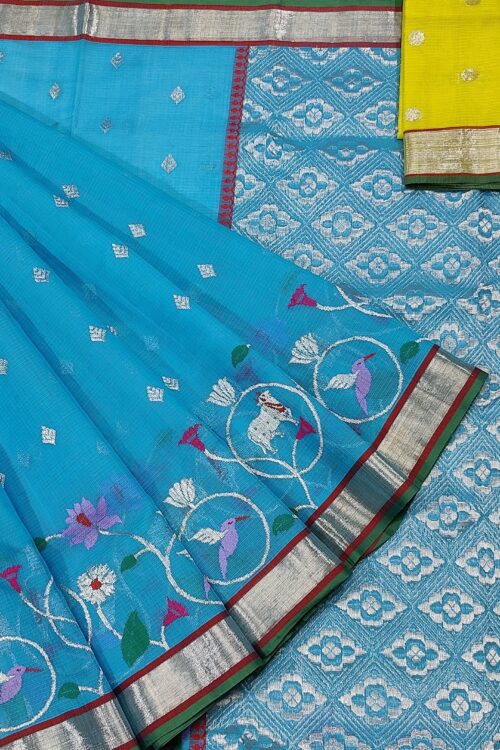 PURE SKIRT DESIGN ZARIKOTA HANDLOOM SAREE S-87