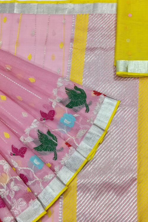 PURE SKIRT DESIGN ZARIKOTA HANDLOOM SAREE S-14