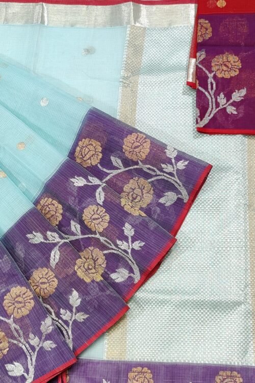 PURE PAITHANI BORDER ZARIKOTA HANDLOOM SAREE S-5