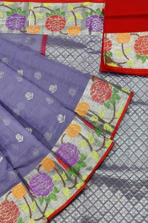 PURE PAITHANI BORDER ZARIKOTA HANDLOOM SAREE S-7