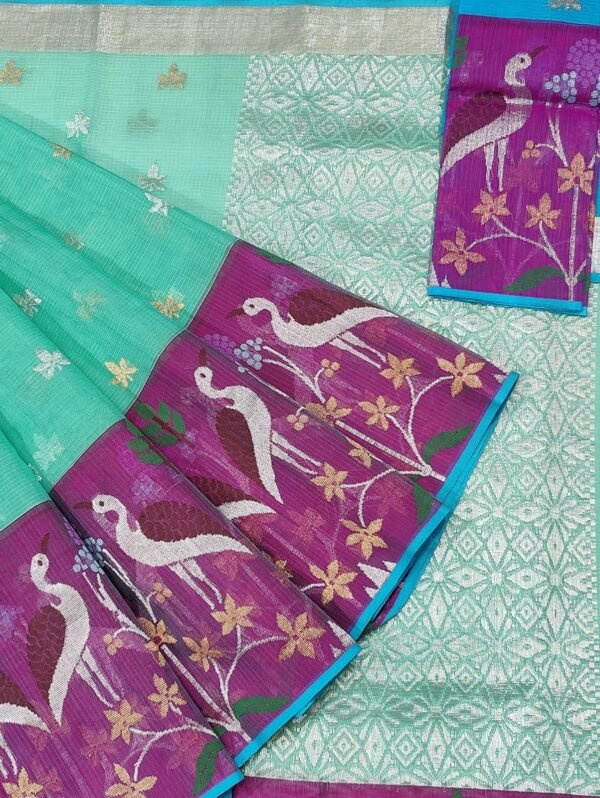 PURE PAITHANI BORDER ZARIKOTA HANDLOOM SAREE S-10