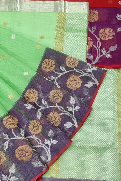 PURE PAITHANI BORDER ZARIKOTA HANDLOOM SAREE S-11