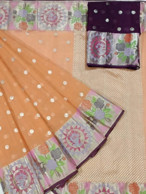 PURE PAITHANI BORDER ZARIKOTA HANDLOOM SAREE S-9