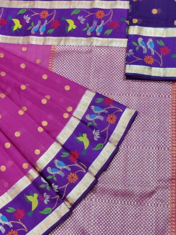 PURE PAITHANI BORDER ZARIKOTA HANDLOOM SAREE S-14