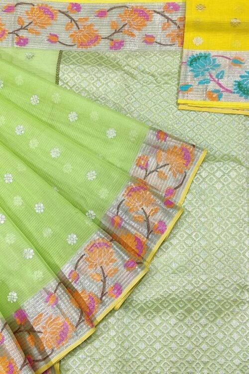 PURE PAITHANI BORDER ZARIKOTA HANDLOOM SAREE S-16